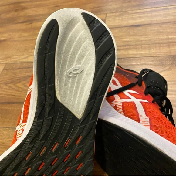 ASICS Magic Speed Red Running Shoes - Picture 10 of 10